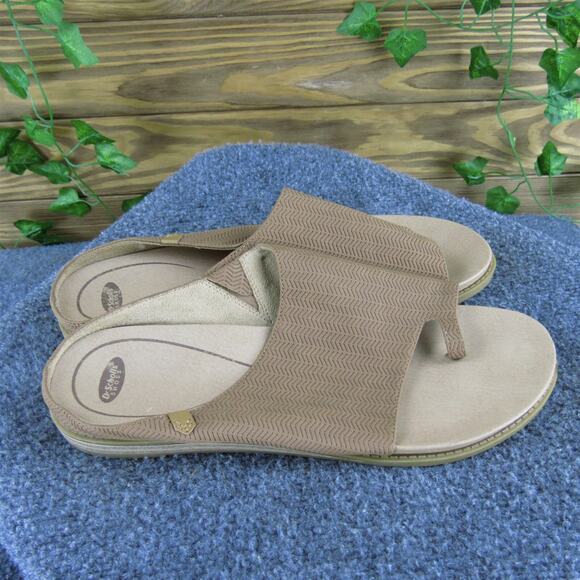 Dr. Scholl's Women Kate Flip Flop Brown Synthetic Sz 10 Medium Gently Used 2025 - Picture 3 of 7